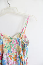 NEW Old Navy Colorful Tropical Patterned Romper | S