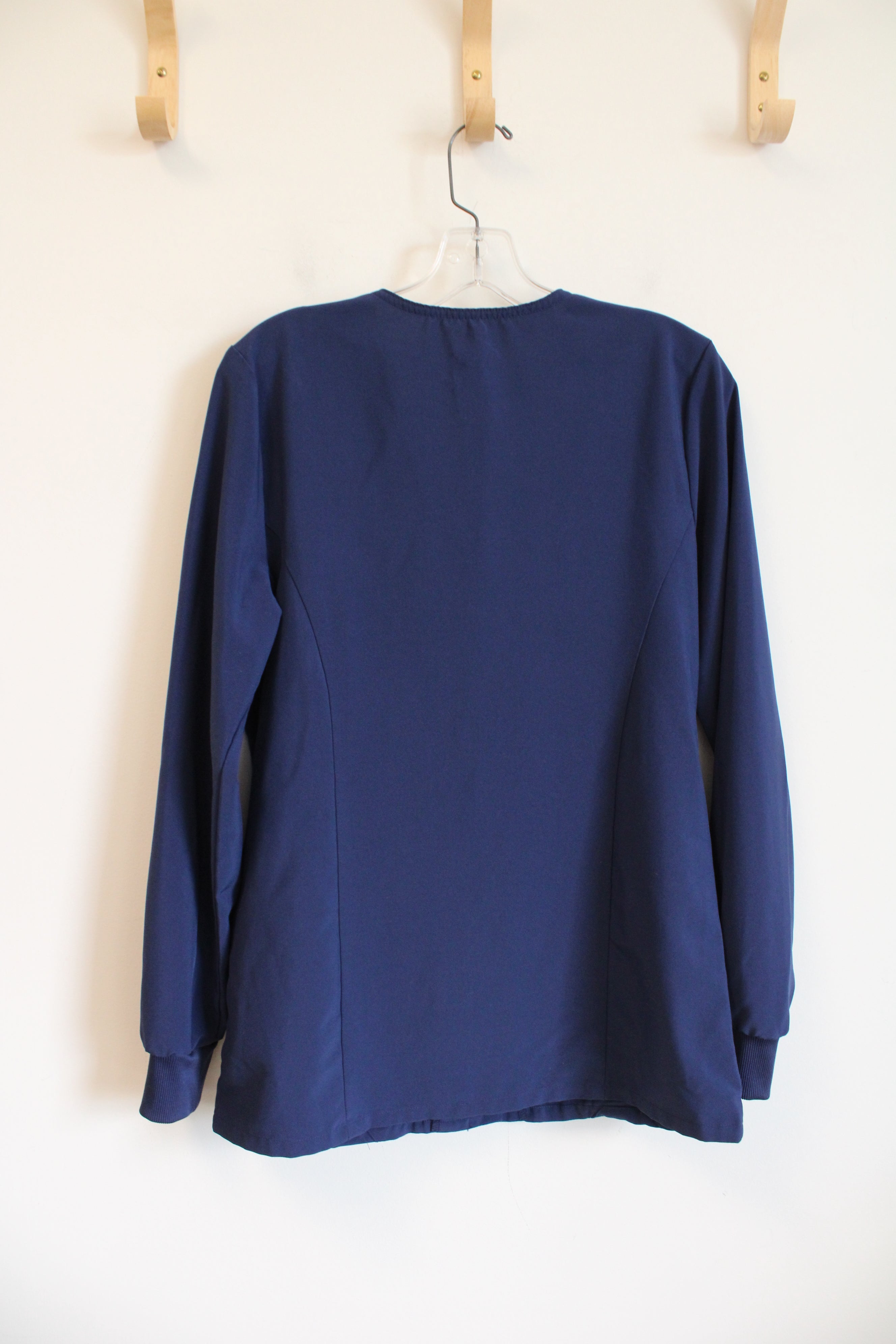 Dickies Navy Blue Long Sleeved Scrub Top | S