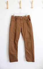 Wrangler Straight Fit Brown Pants | 30X30