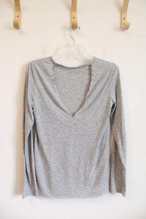 Reebok Gray Long Sleeved Tee | SM