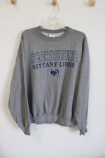 Jerzees Penn State Nittany Lions Gray Sweatshirt | XL