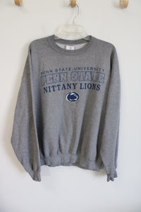 Jerzees Penn State Nittany Lions Gray Sweatshirt | XL