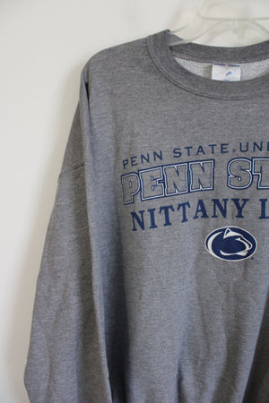 Jerzees Penn State Nittany Lions Gray Sweatshirt | XL