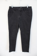 LOFT Modern Skinny Black Jeans | 10