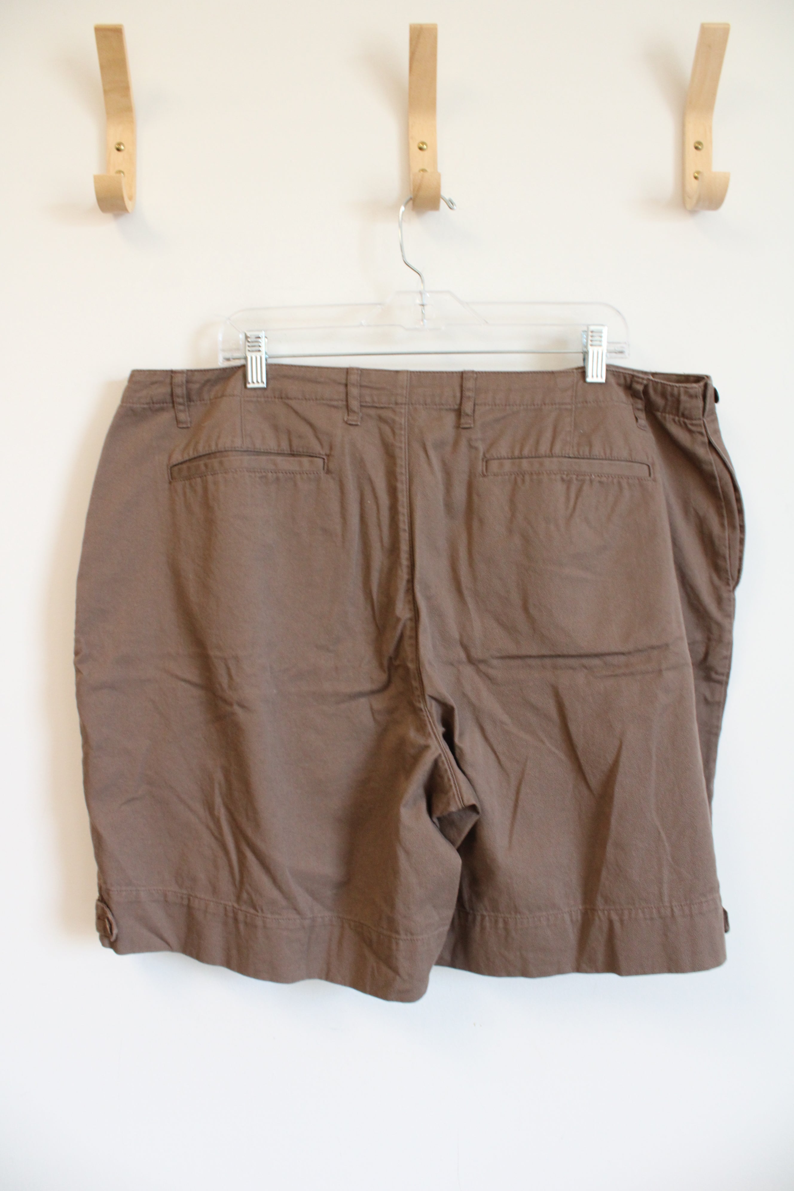 CJ Banks Brown Shorts | 20W