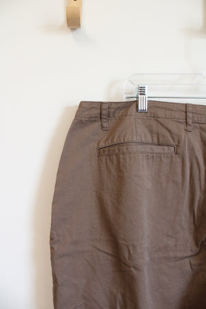 CJ Banks Brown Shorts | 20W