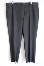 Apt. 9 Black & Blue Pinstripe Dress Pants | 40X30