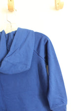 Mini Boden Blue Racoon Hoodie | Youth 6/7