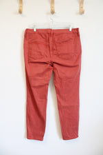 Universal Thread Rust Orange Mid-Rise Pants | 12