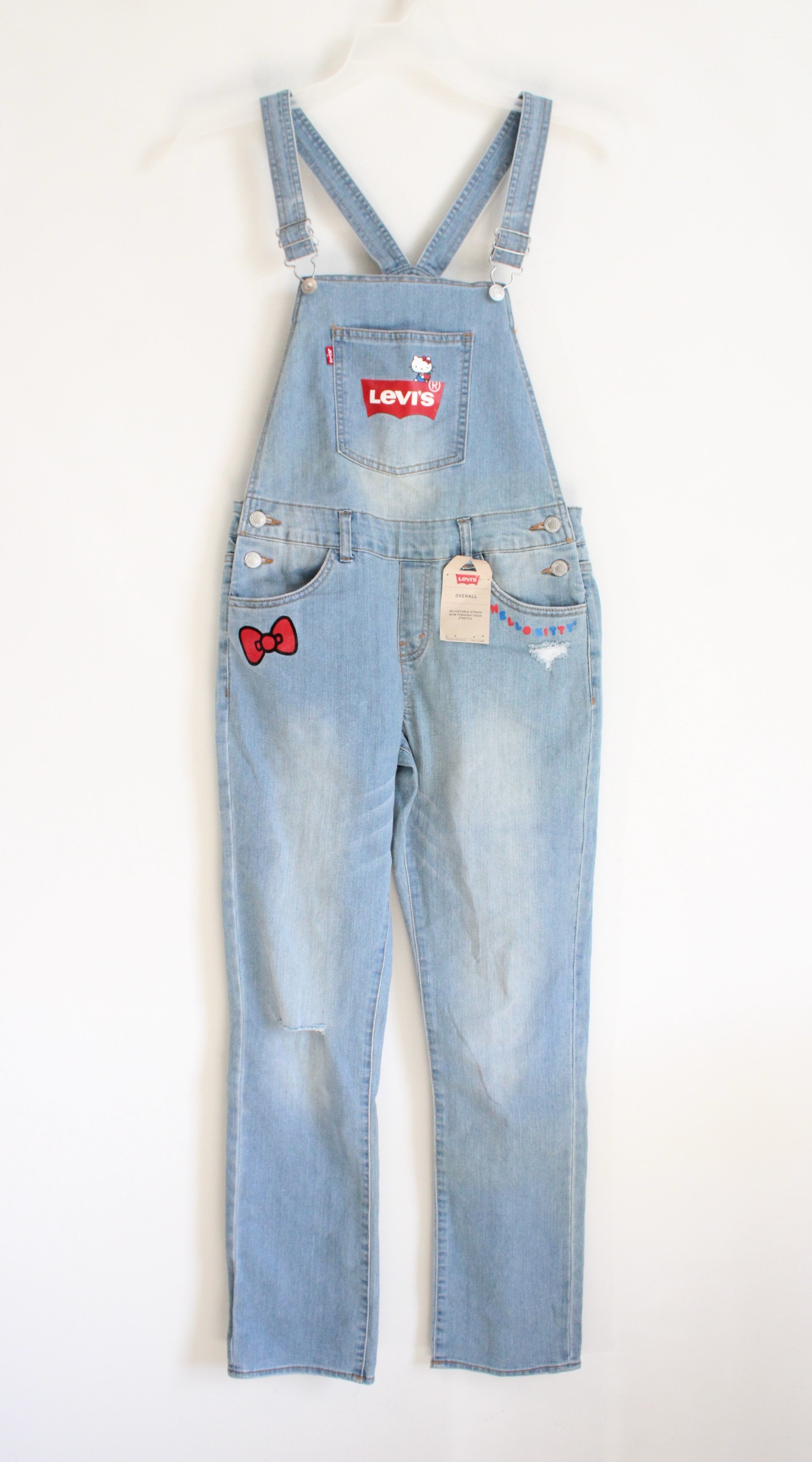 Hello kitty levis overalls hotsell