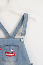 NEW Levi's Stretch Hello Kitty Overalls | Youth 16 Regular