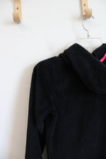 Under Armour Black & Pink Fuzzy Jacket | Youth L