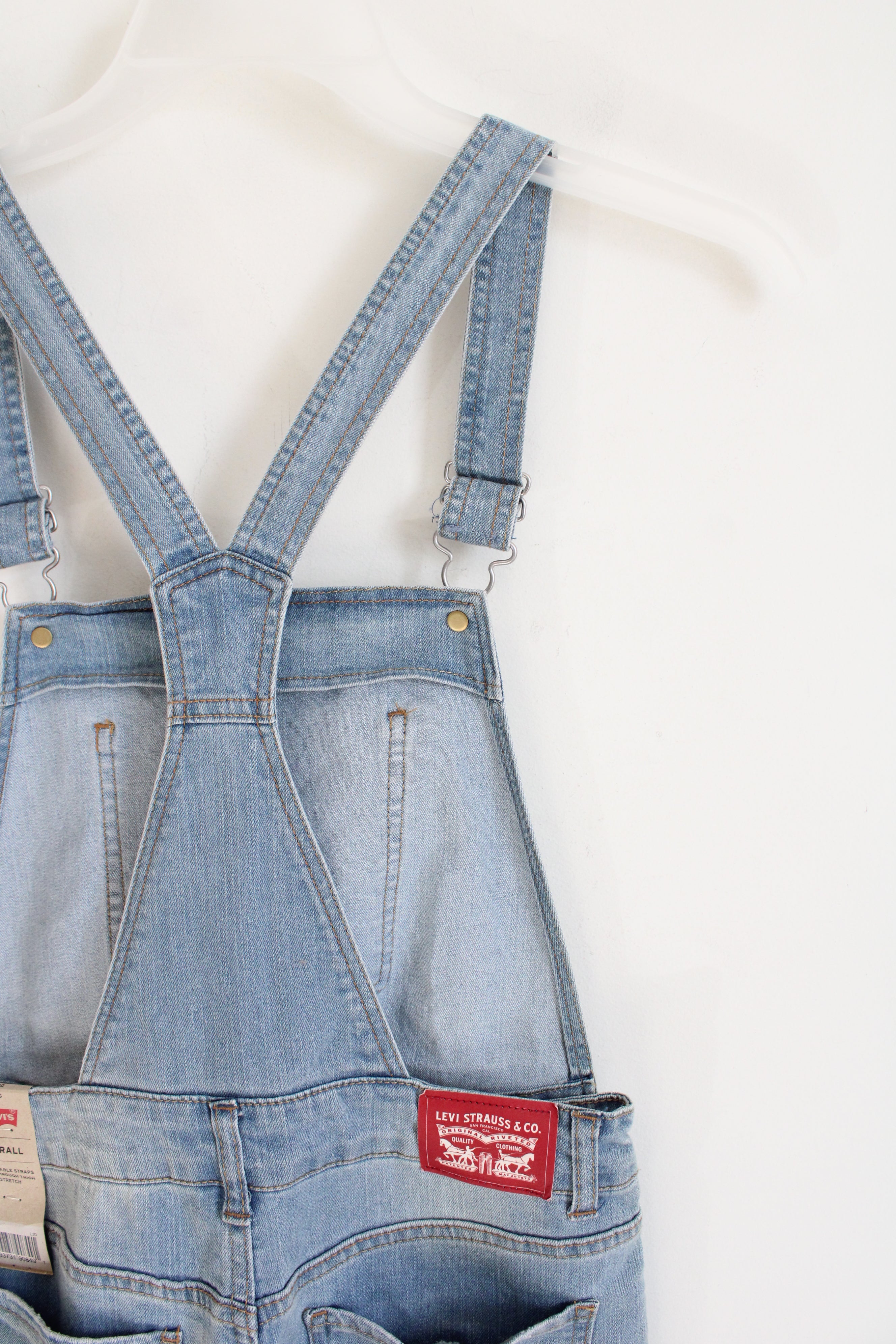 NEW Levi's Stretch Hello Kitty Overalls | Youth 16 Regular