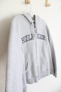 Tommy Hilfiger Gray Full Zip Jacket | Youth XXL