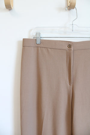 Briggs New York Taupe Dress Pants | 16