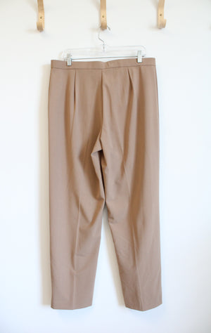 Briggs New York Taupe Dress Pants | 16