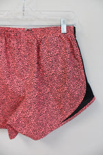 Nike Pink & Black Patterned Athletic Shorts | S