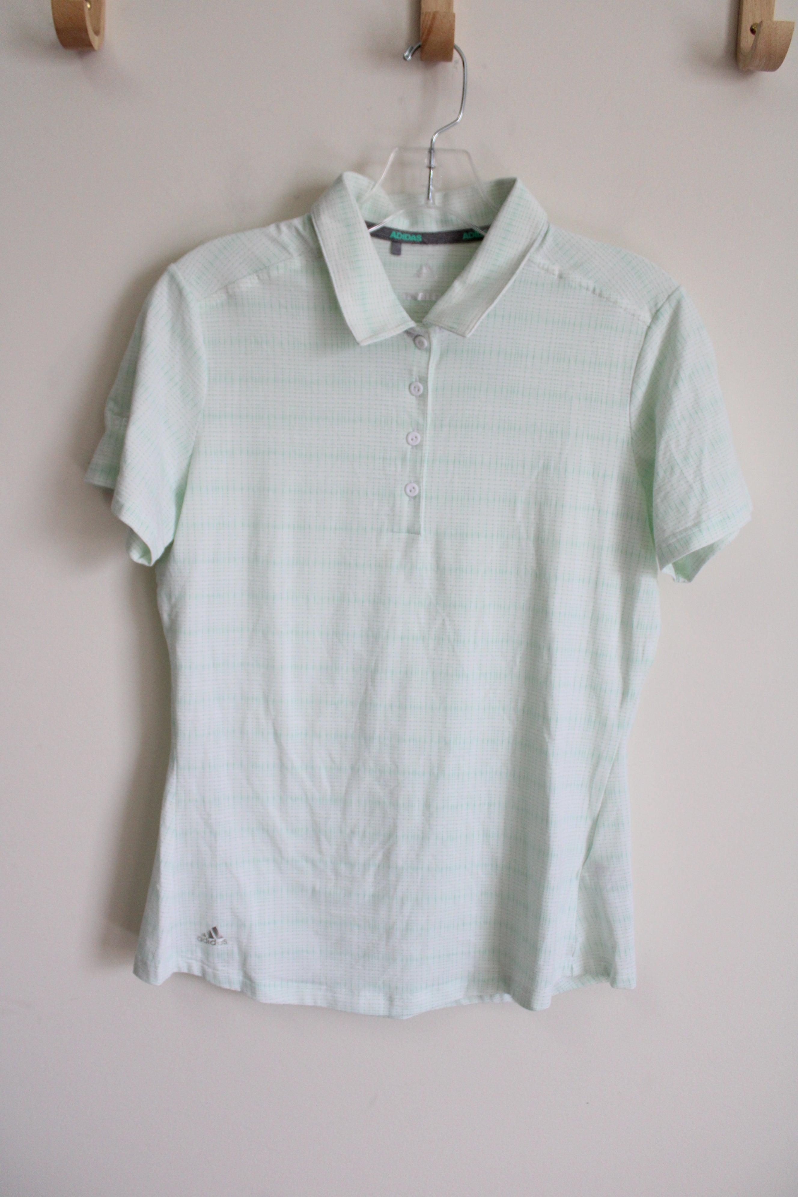 Adidas Golf Green Polo Shirt | S