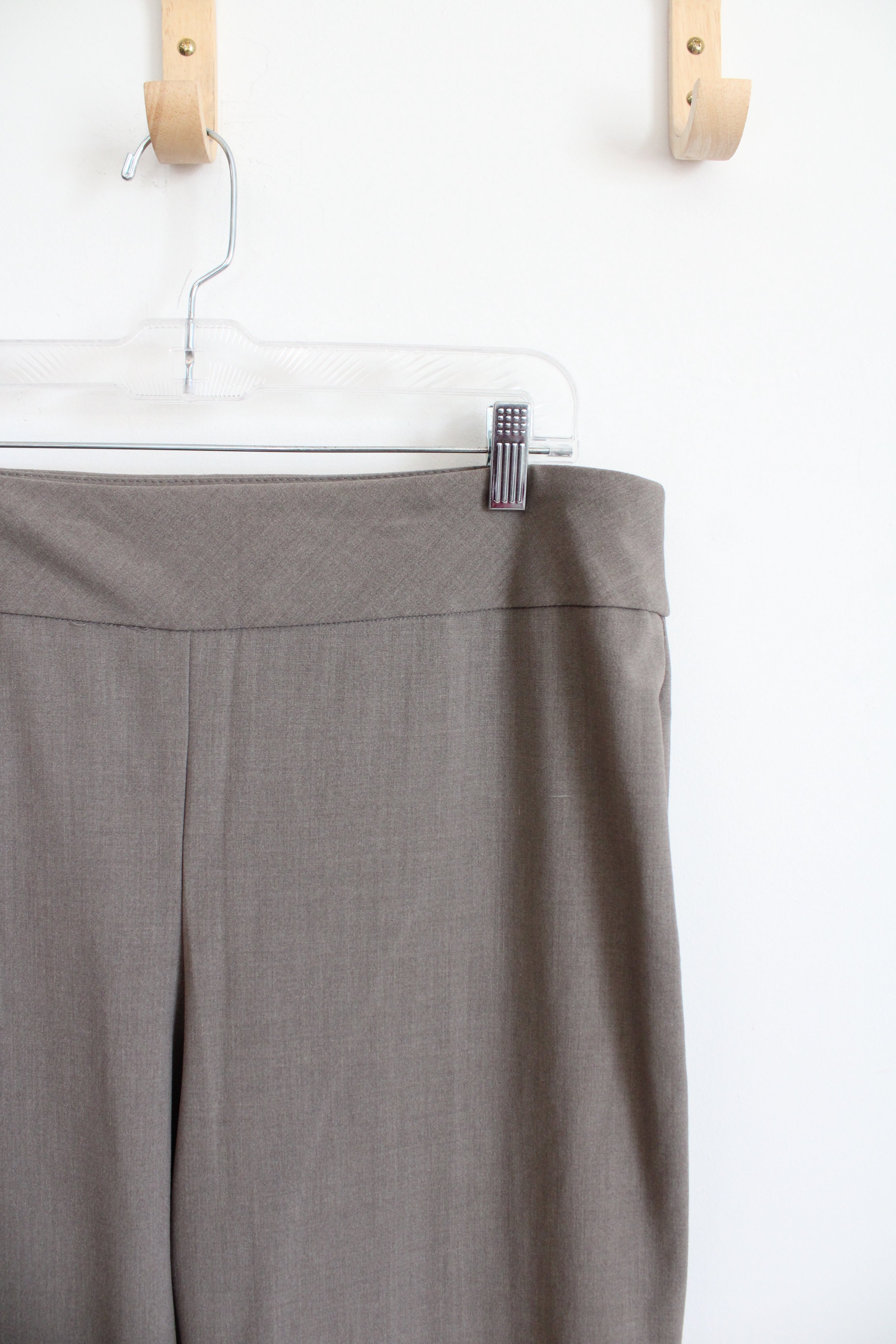 Roz & Ali Taupe Dress Pants | 14