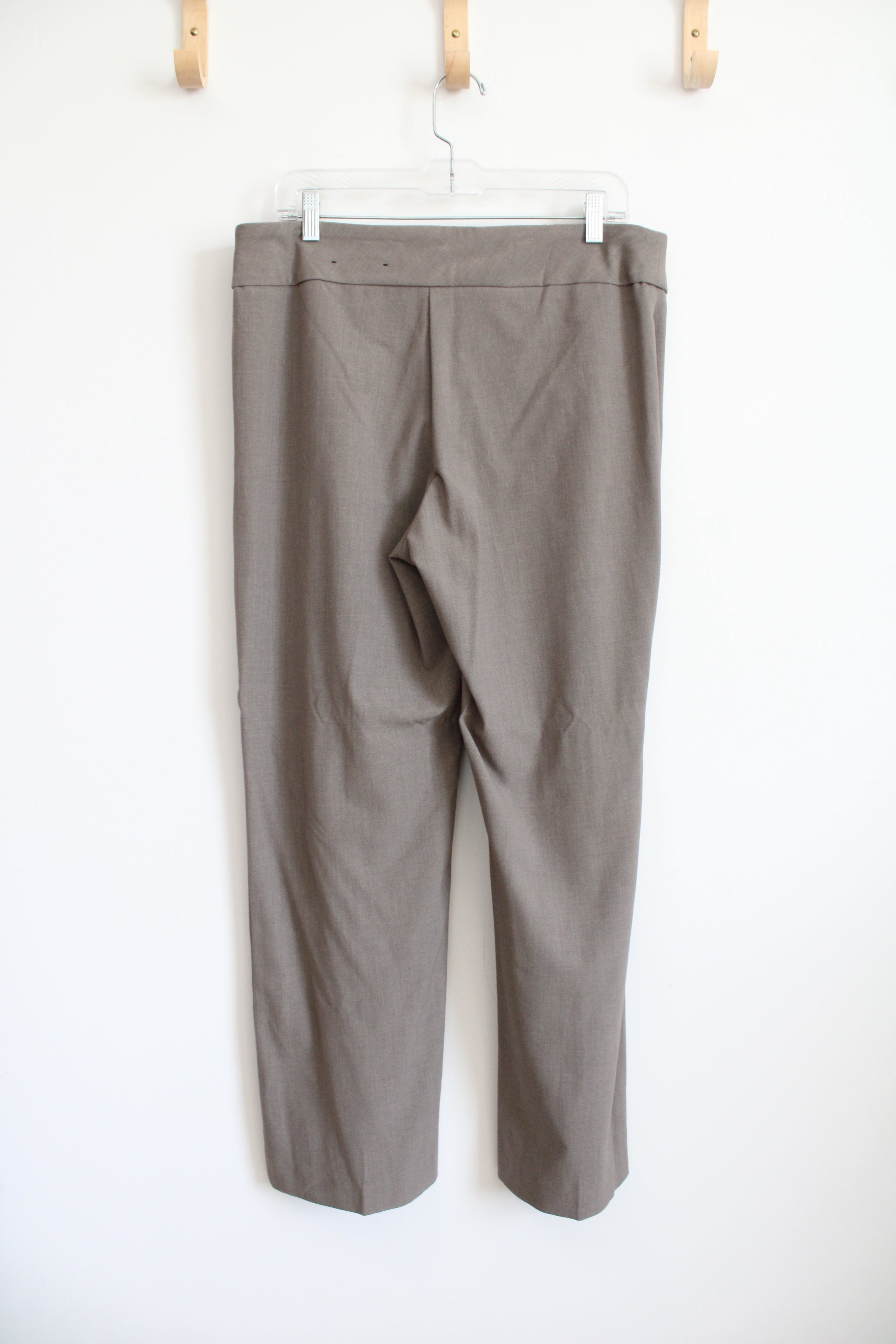 Roz & Ali Taupe Dress Pants | 14