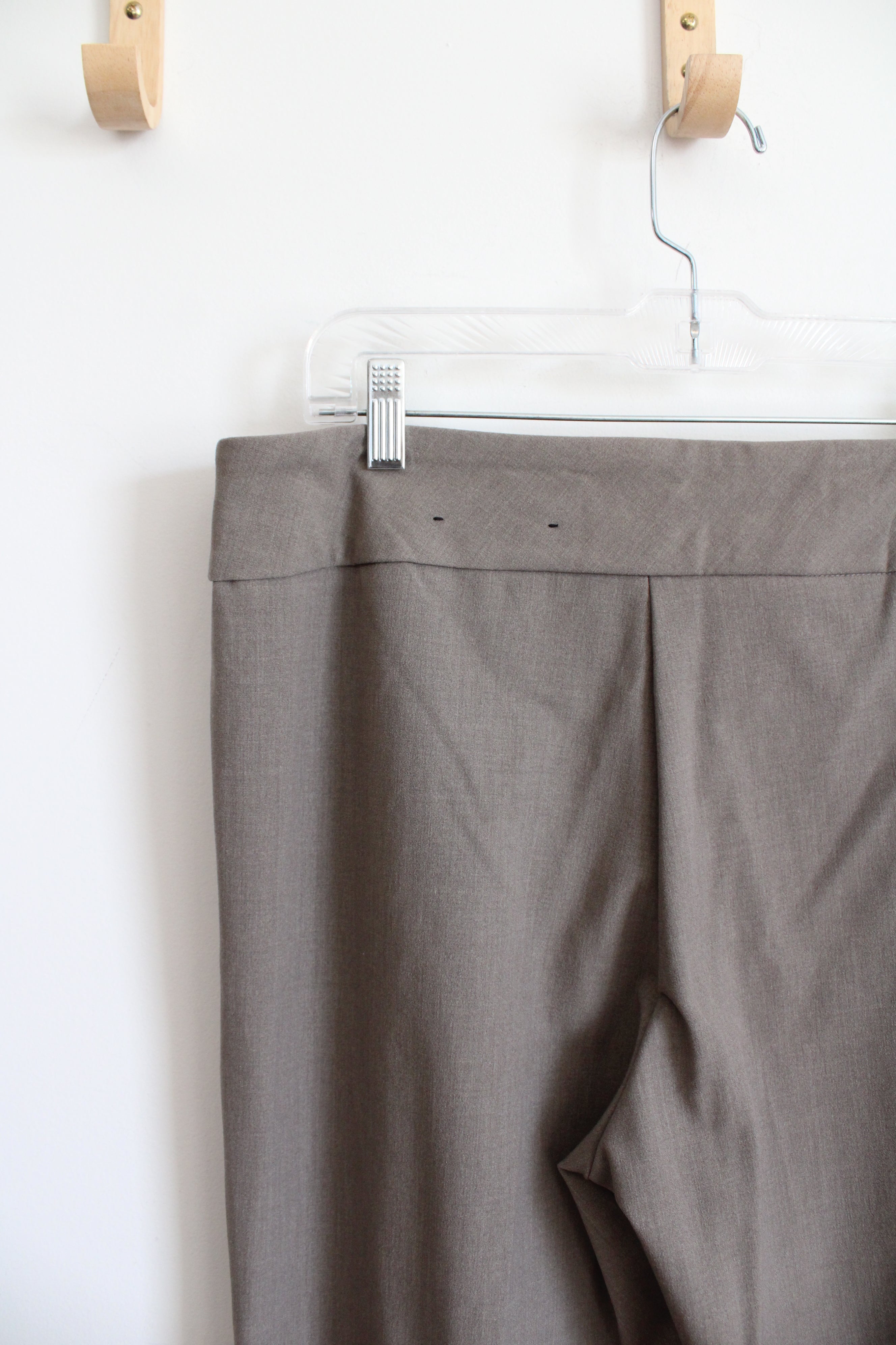 Roz & Ali Taupe Dress Pants | 14