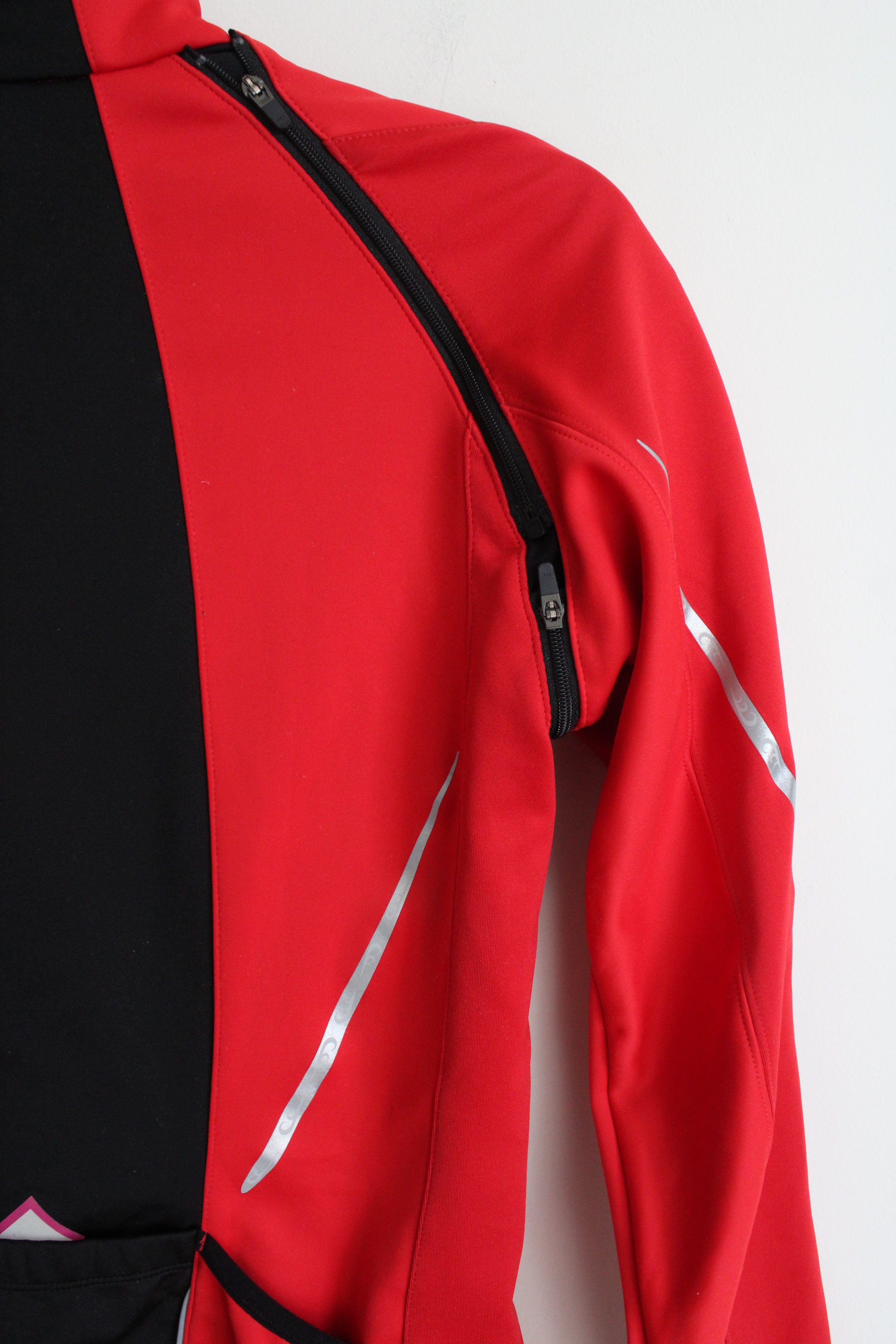 Gore Bike Wear Red Windstopper Soft Shell Jacket | XS