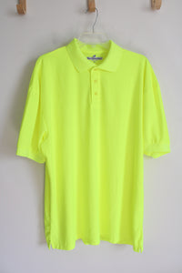 Blue Generation Neon Yellow Polo Shirt | XL