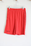 Under Armour Orange Athletic Shorts | Youth XL (16/18)