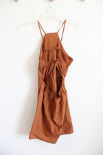 A New Day Burnt Orange Spaghetti Strap Dress | L