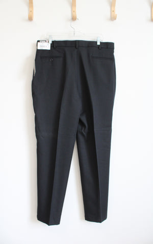 NEW Cross & Winsor Comfort Slack Black Dress Pants | 38X32