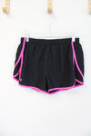 Under Armour Black & Pink Athletic Shorts | S