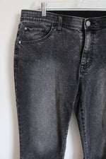 Evri Black Jean Capri Pants | 16W