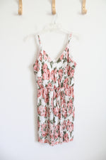 Ultra Flint Floral Spaghetti Strap Dress | M