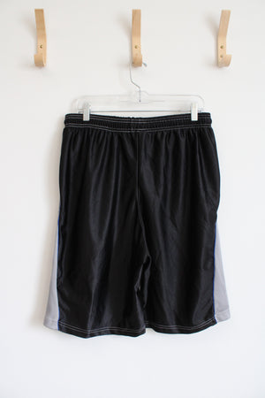 Blu Rock Gray & Black Athletic Shorts | XXL