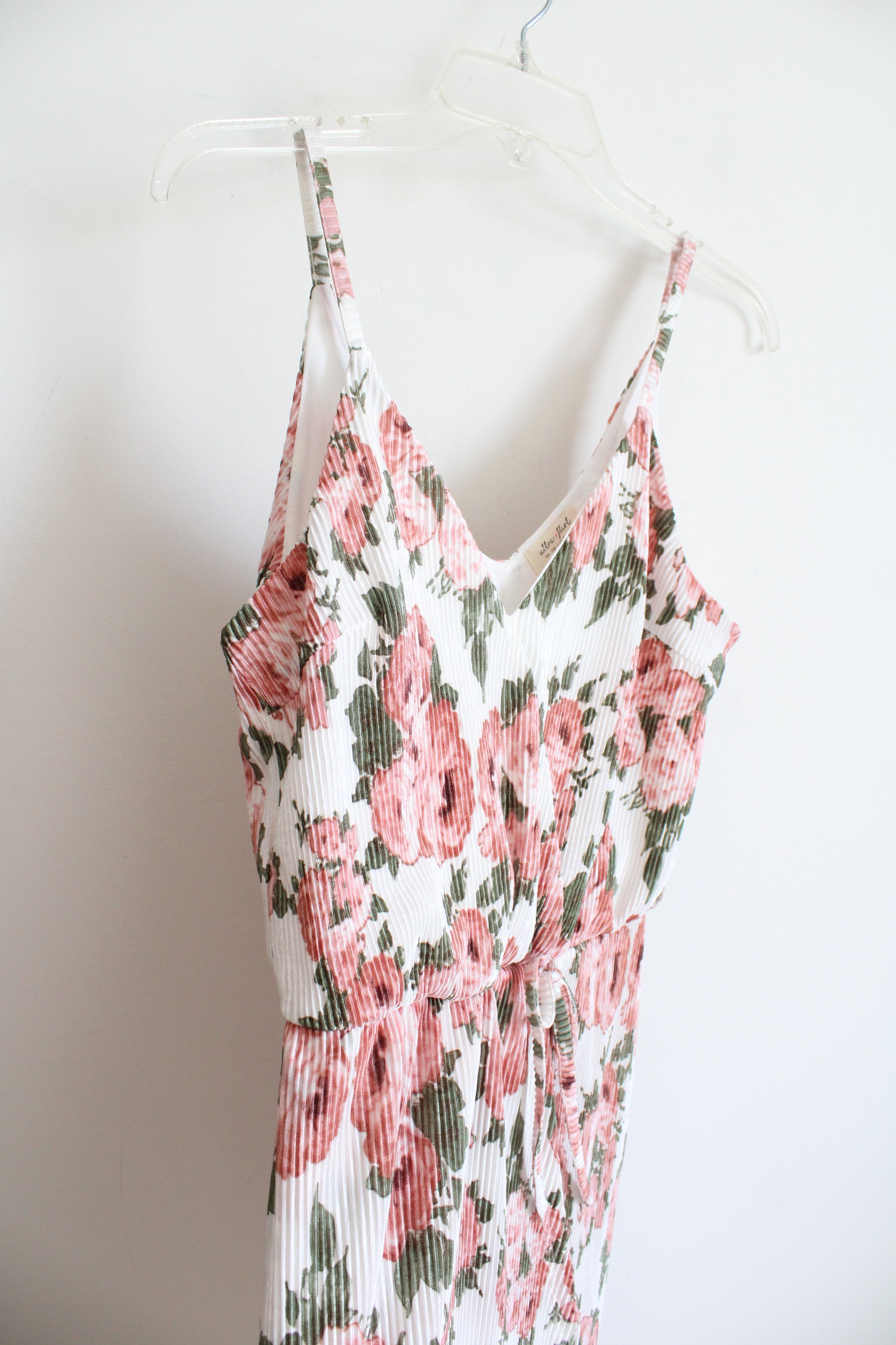 Ultra Flint Floral Spaghetti Strap Dress | M