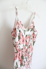 Ultra Flint Floral Spaghetti Strap Dress | M