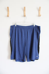 Avia Blue & Black Athletic Shorts | XXL