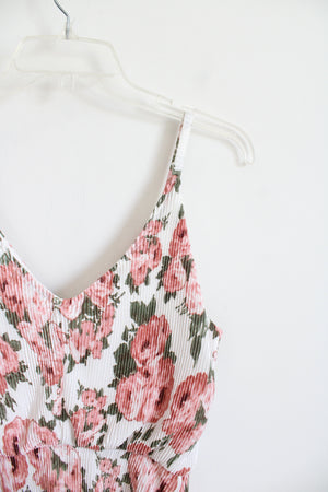 Ultra Flint Floral Spaghetti Strap Dress | M