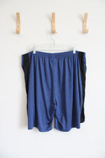 Avia Blue & Black Athletic Shorts | XXL