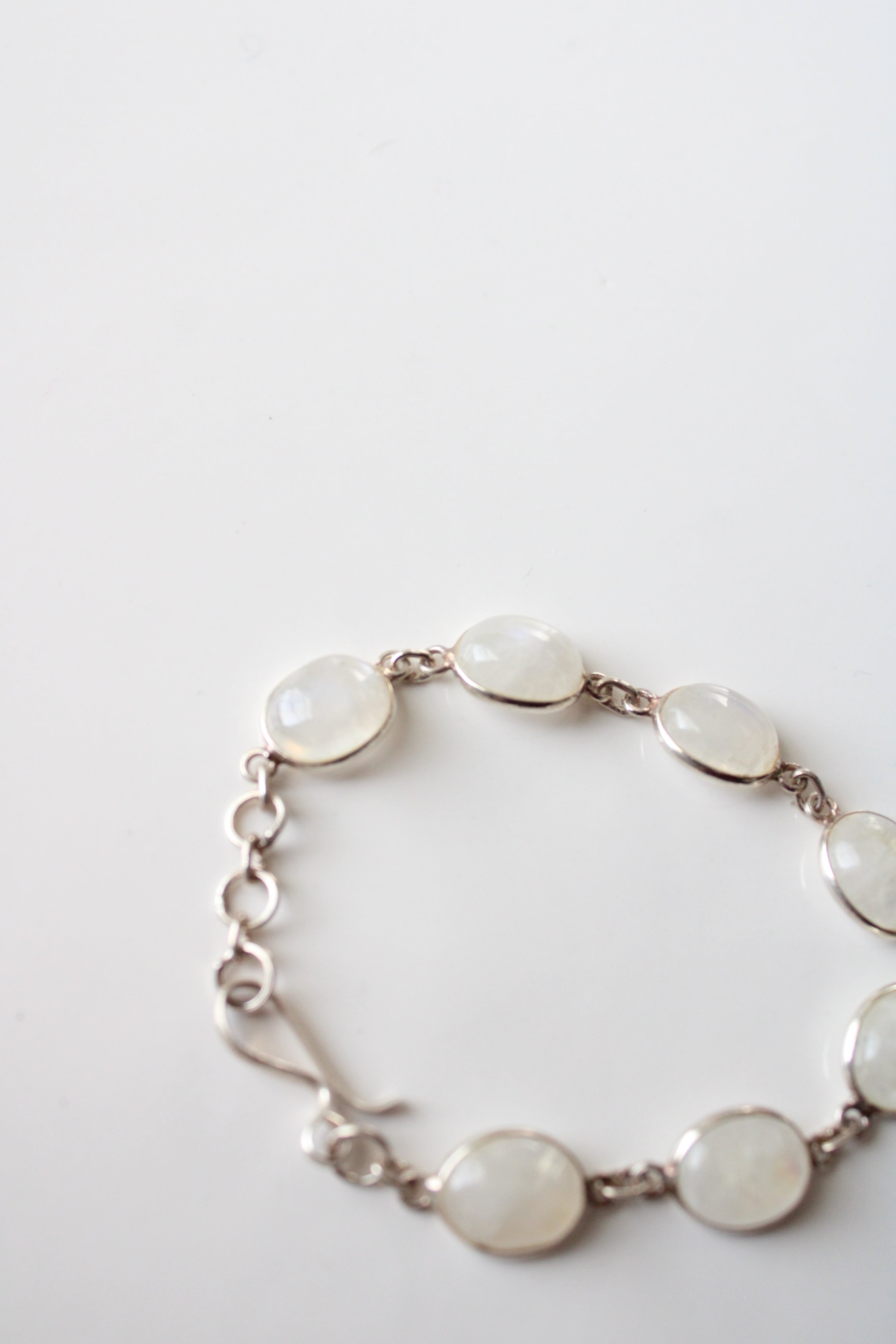 Moonstone Sterling Silver Bracelet