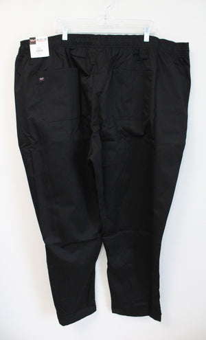 NEW Chef Uniforms On The Line Black Pants | 4X