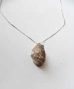 Agate Geode Pendant Necklace