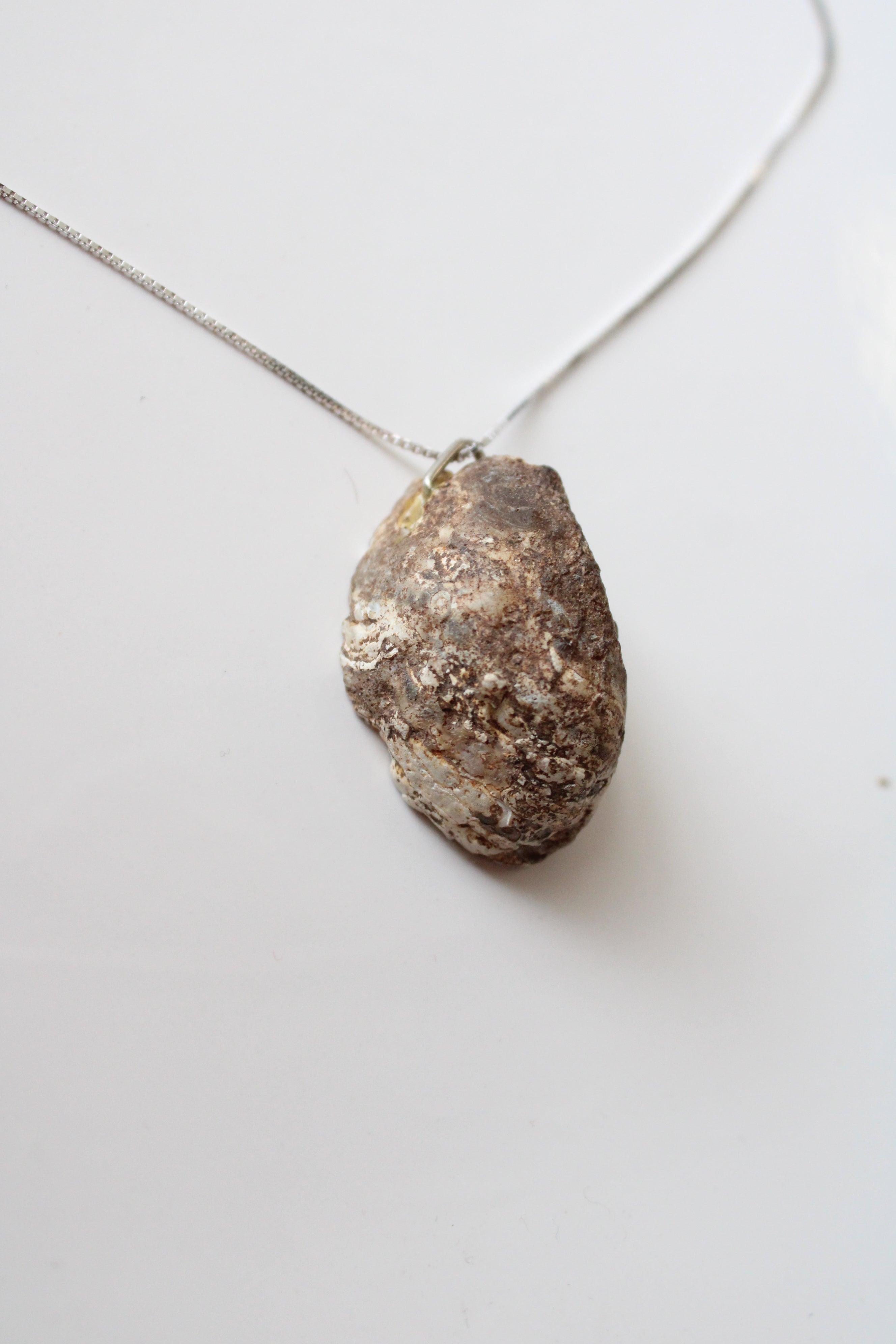 Agate Geode Pendant Necklace