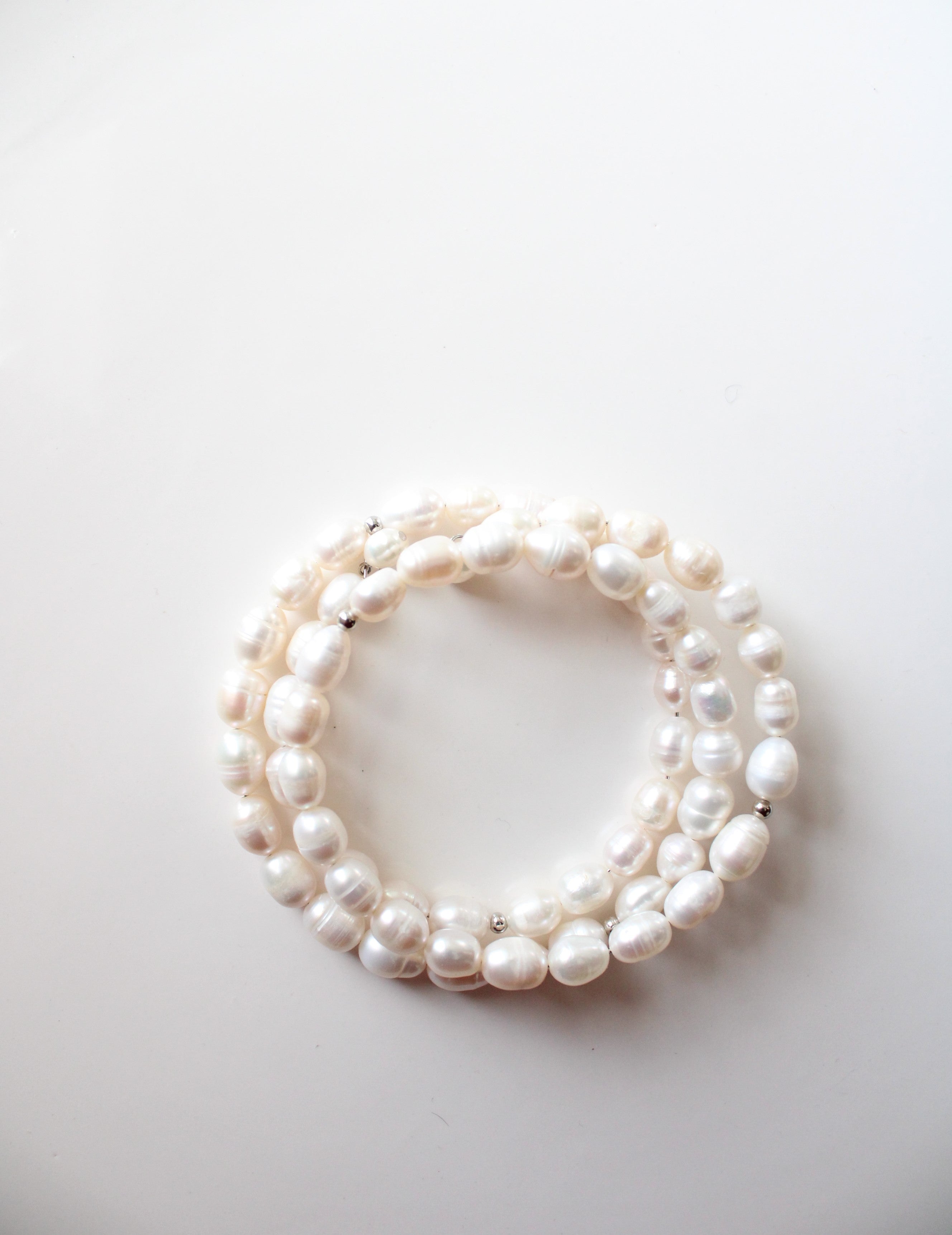 Layered Pearl Bracelet