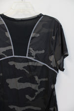 Under Armour Camo Mesh Back Athletic Top | L