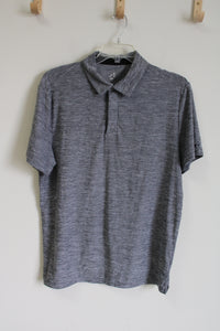 Qwick-Dry Gray Polo Shirt | L