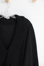 WDNY Black Knit Cardigan | 3X