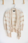 Deb Tan & Cream Crocheted Cardigan | S