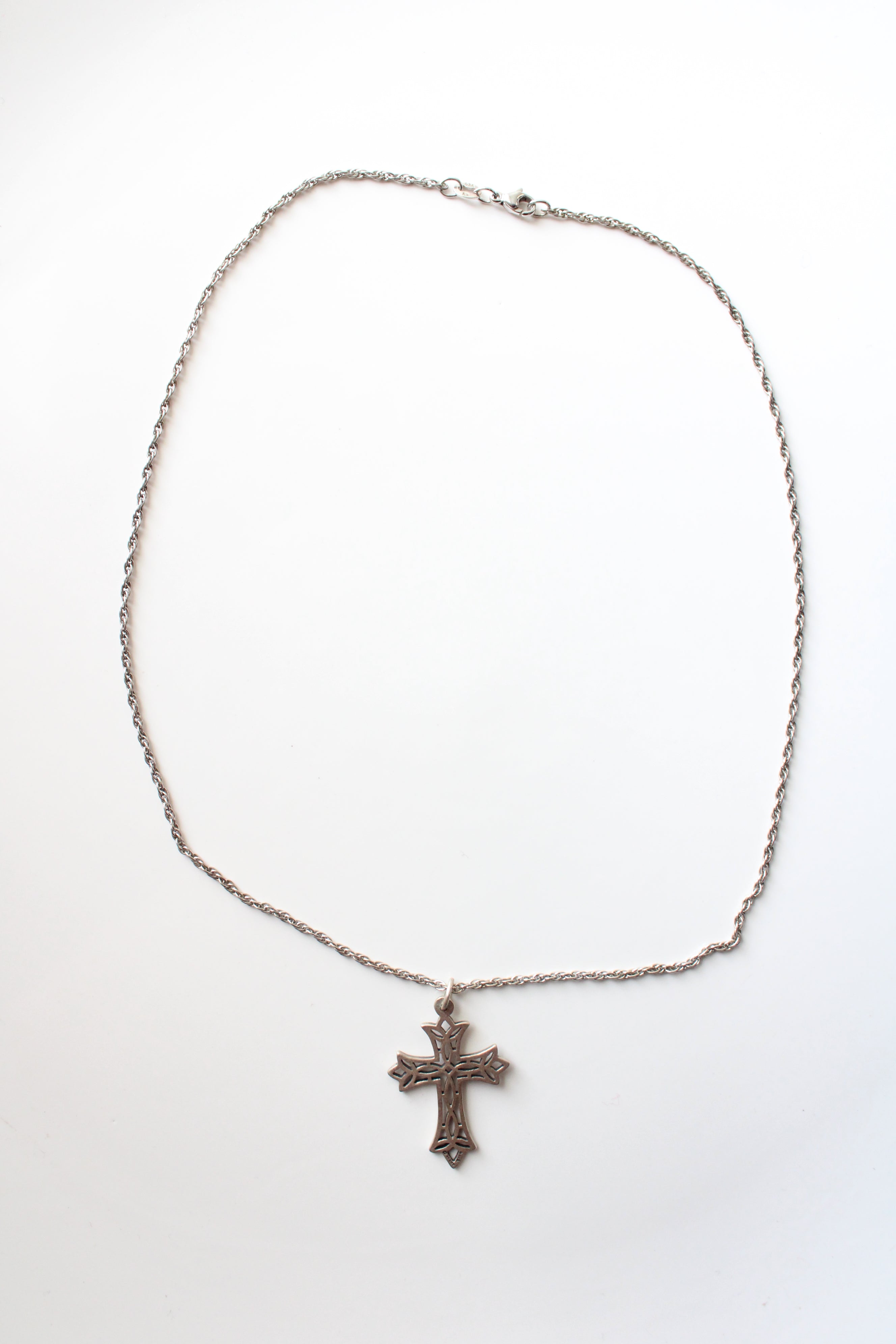 James Avery Sterling Silver Cross Necklace