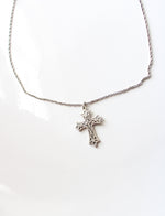 James Avery Sterling Silver Cross Necklace